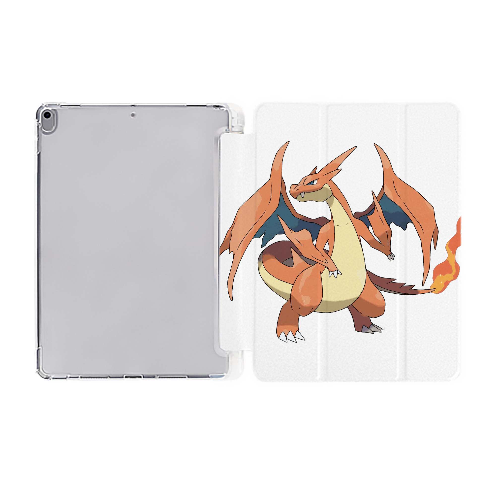 （画像用） ポケットモンスター Pokémon IPad ケース ペン収納付き 三つ折りスタンド PUレザー×シリコン 対応機種9.5/10.5/10.9インチ